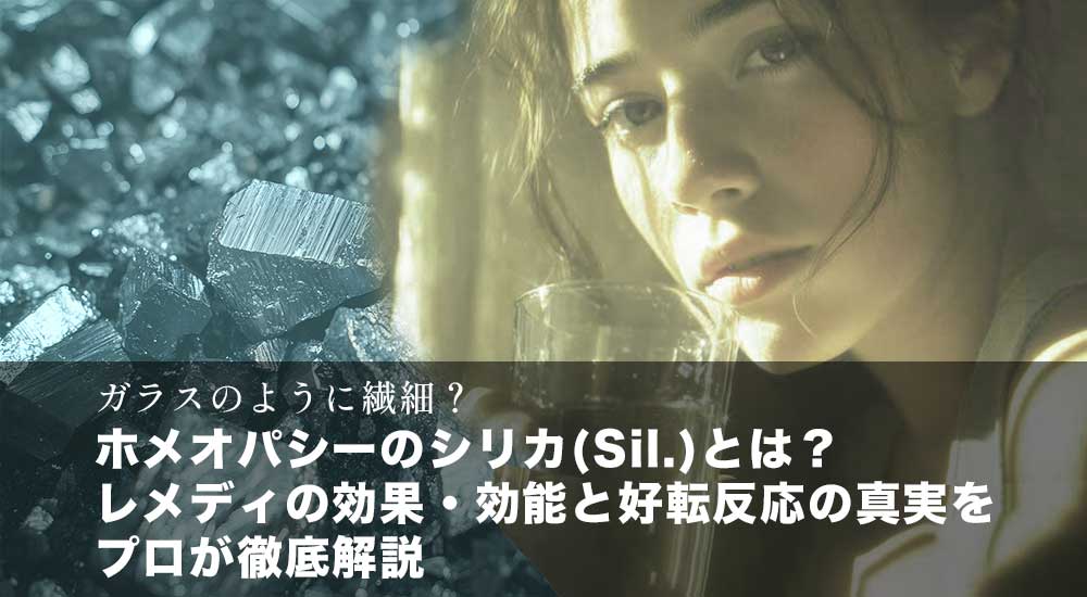 ホメオパシーのシリカ(Sil.)