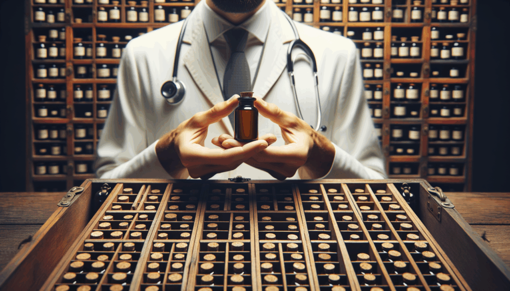 花粉症 レメディ ホメオパシー レメディ選びをしている男性