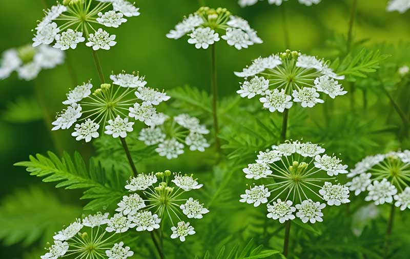 ホメオパシーレメディーコナイアムの原料ドクニンジン