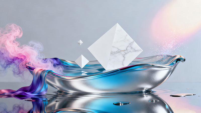 ホメオパシーレメディー硝酸銀、銀メッキ